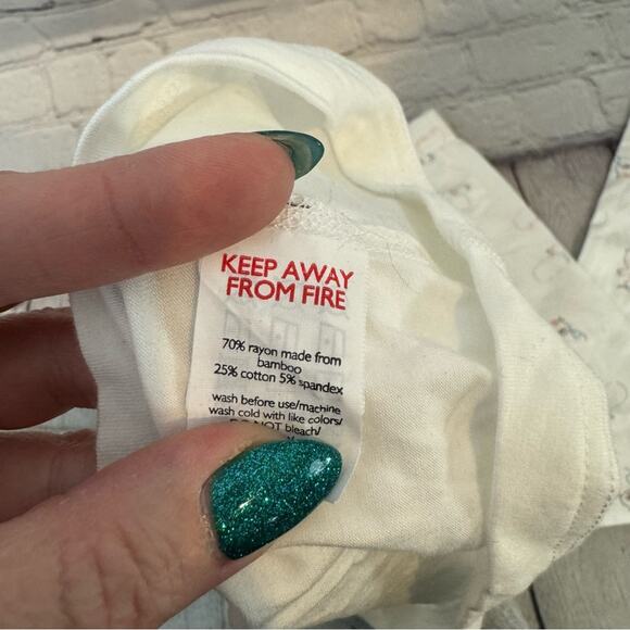 Nest Designs Rayon Bamboo Cow Pajama Set - Picture 3 of 4